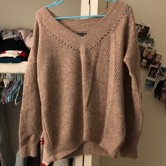 Abercrombie & Fitch Sweaters - Off the shoulder Oversized Sweater